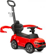 Машинка для катання Caretero (Toyz) VW T-Roc Red з батьківською ручкою